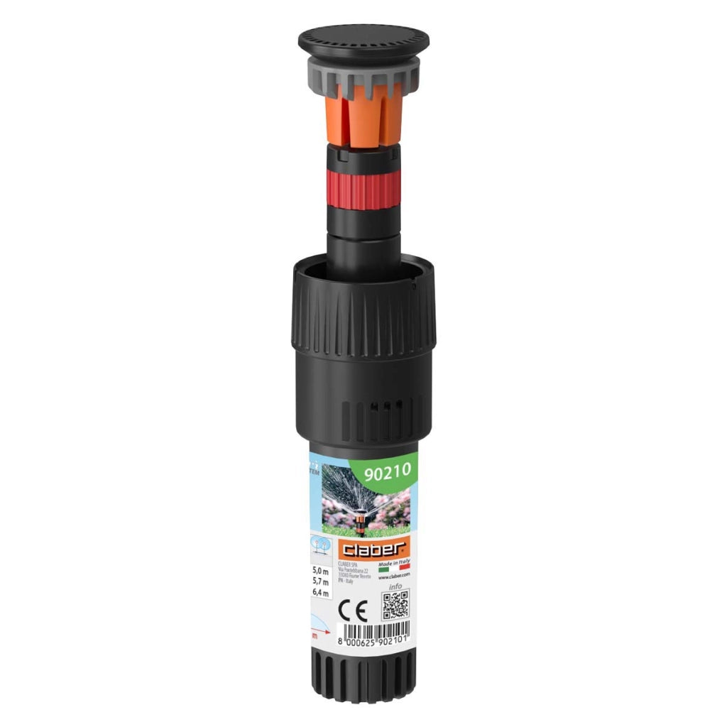 IRRIGATORE POP-UP STATICO COLIBRI CLABER - 360  ° 1/2F ALZO CM 5 90210- 12 pezzi