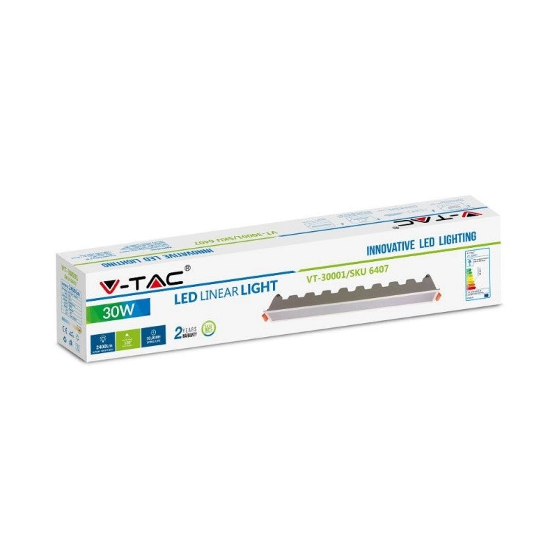 Luce lineare LED da 30 W 6400K