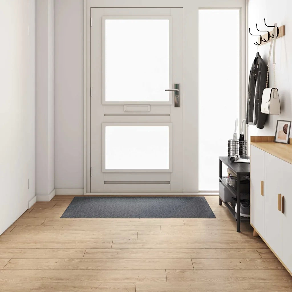 Runner in Moquette | Runner Tappeto Grigio 80 x 150 cm Tessuto