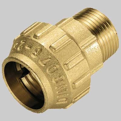 RACCORDO DIRITTO MASCHIO COBRA RING  25 x 3/4     TIEMME