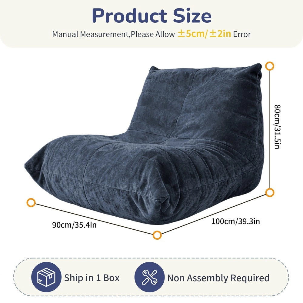 Divano Sdraio Relax ¨C Minimal ¨C Tessuto Bianco