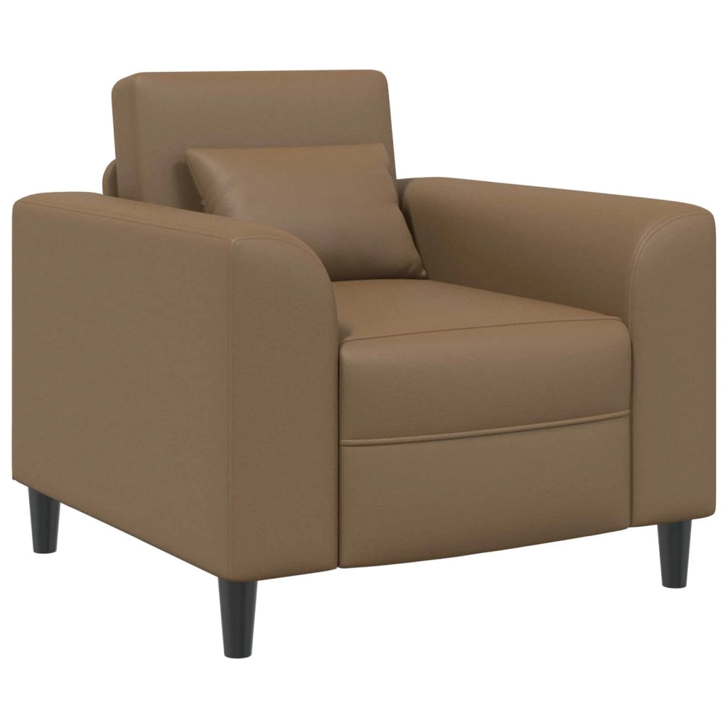 Poltrona Cappuccino Similpelle 42042472