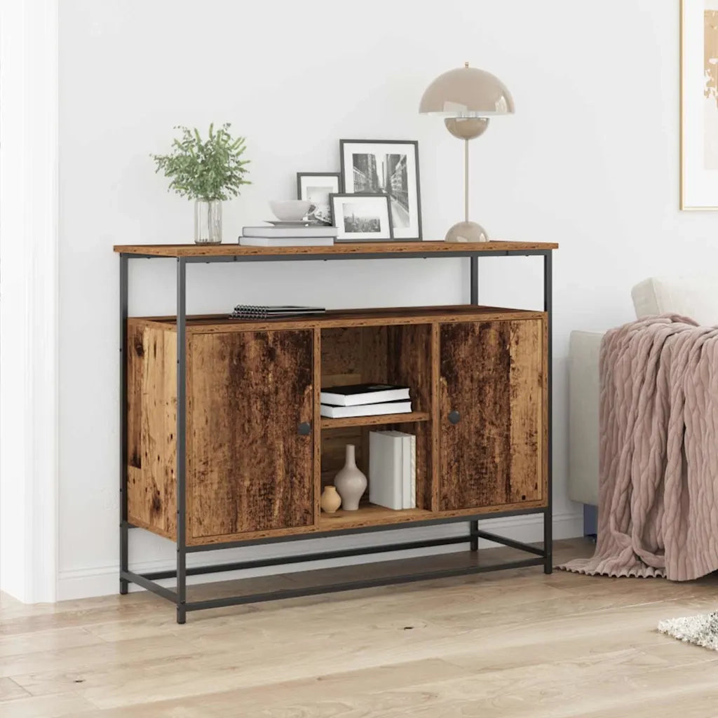 Credenza Legno vecchio 100 x 35 x 80 cm Legno multistrato 862976
