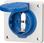 Contatore di corrente Schuko modulare per parete - 11031F - E2RPX