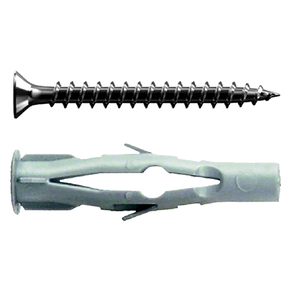 TASSELLO NYLON 'GBU' GBU 10/V 10 x 60 - vite 6 x 80- 50 pezzi  - G&B