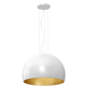 Lampada a sospensione bianca oro Ø60 E27 Luminex Compo