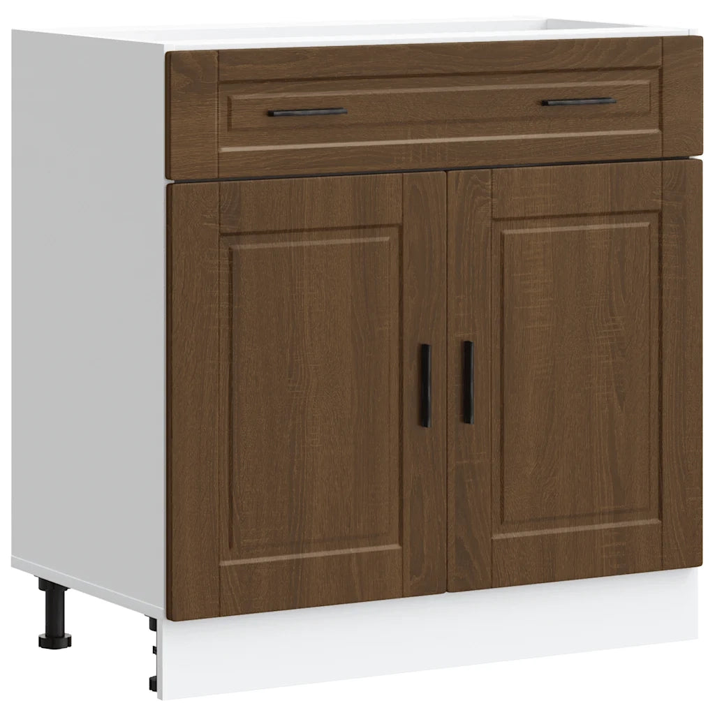 Base da Cucina Porto Rovere Marrone in Legno Multistrato 853984