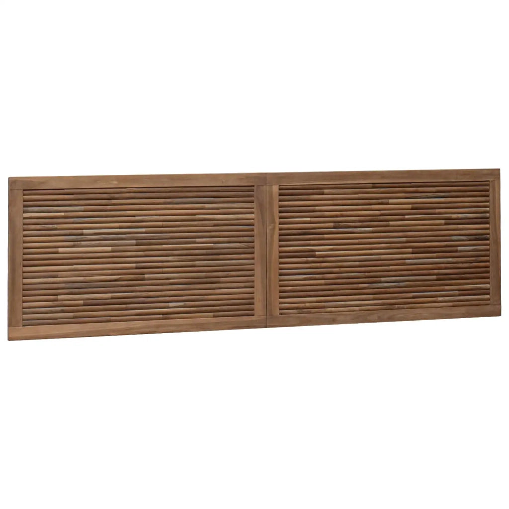 Testiera Naturale 180 cm Legno di teak solido 42024575