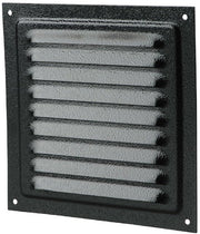 Copertura di ventilazione rettangolare - adatta per sistemi di riscaldamento dell'aria - 1 pezzo - acciaio - 25 x 25 cm
