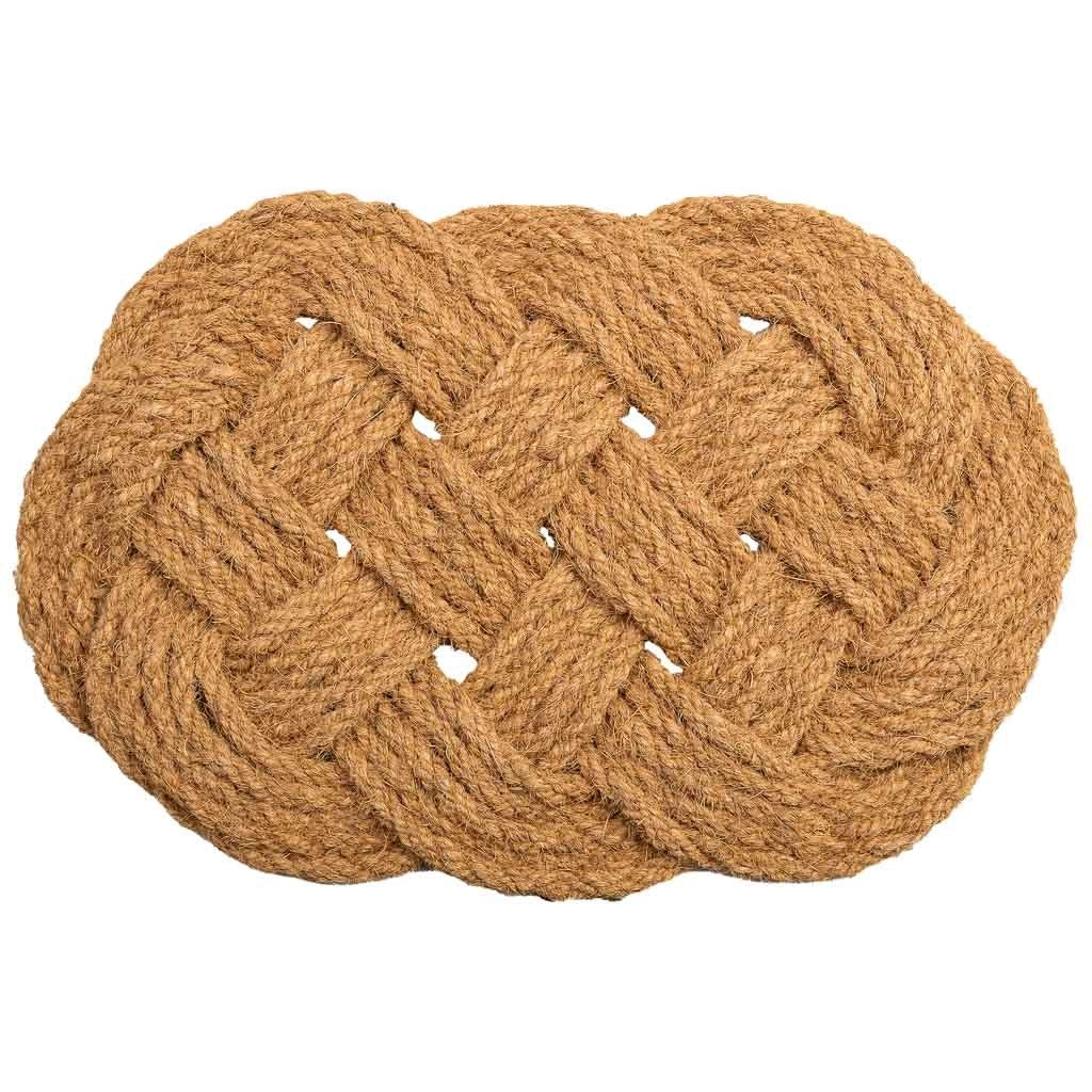 Zerbino in fibra di cocco marrone 60x40