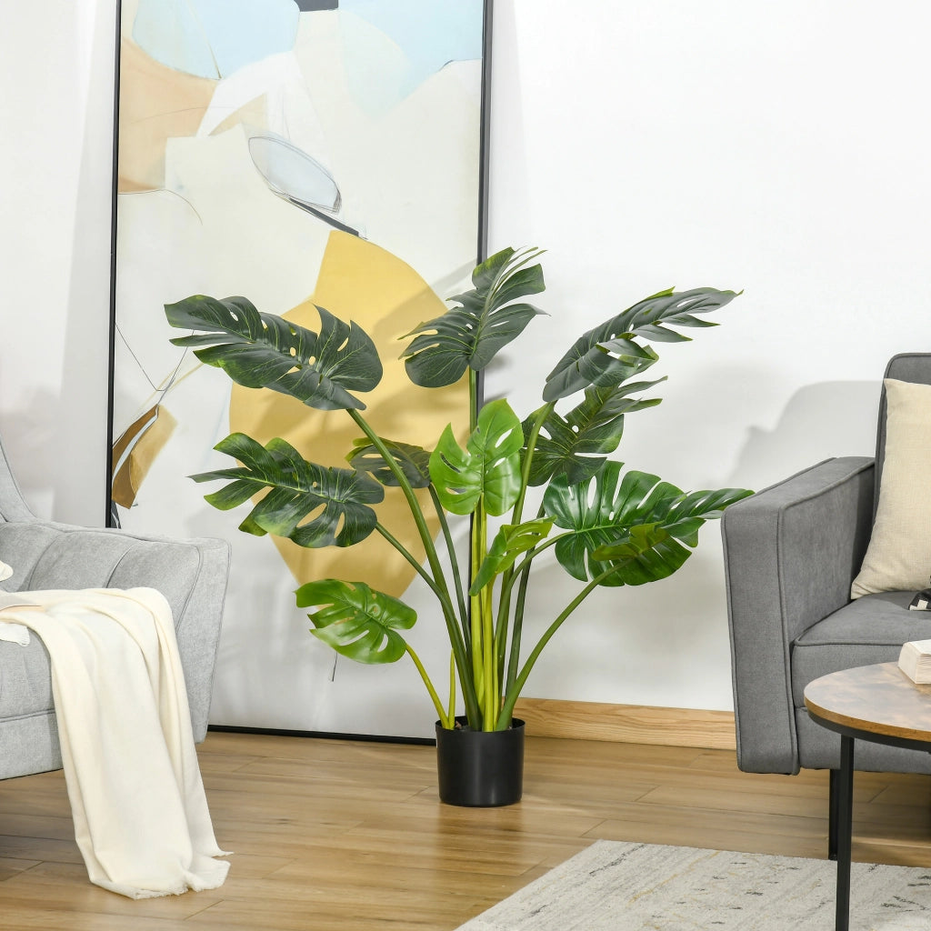Pianta artificiale Monstera in vaso ¨C Minimal ¨C 110 cm