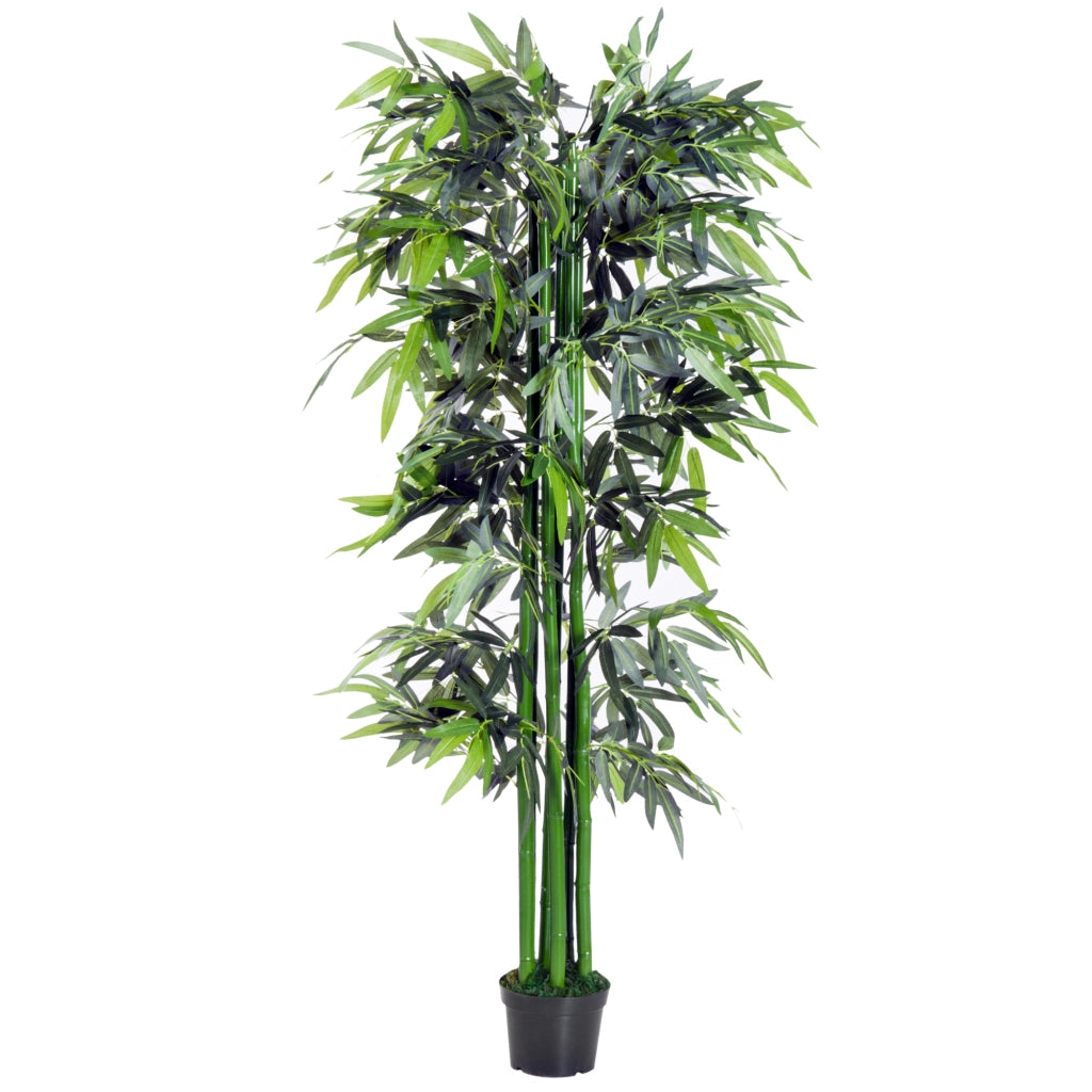 Pianta di Bamb¨´ Artificiale in Vaso da 180cm per Interni ed Esterni