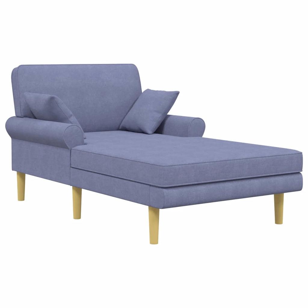 Chaise longue Blu jeans Tessuto 42048093