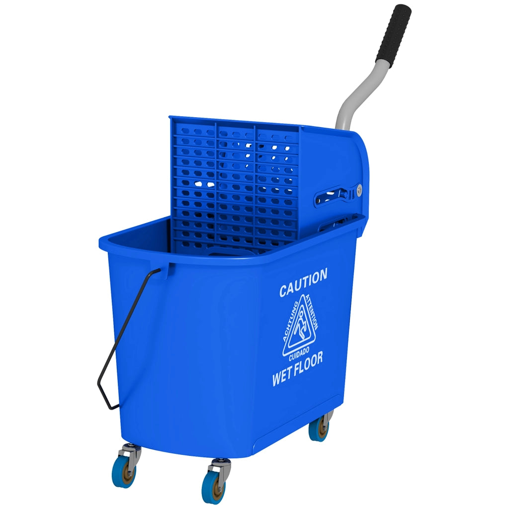 Secchio Lavapavimenti con Ruote 20 L ¨C Minimal ¨C Azzurro