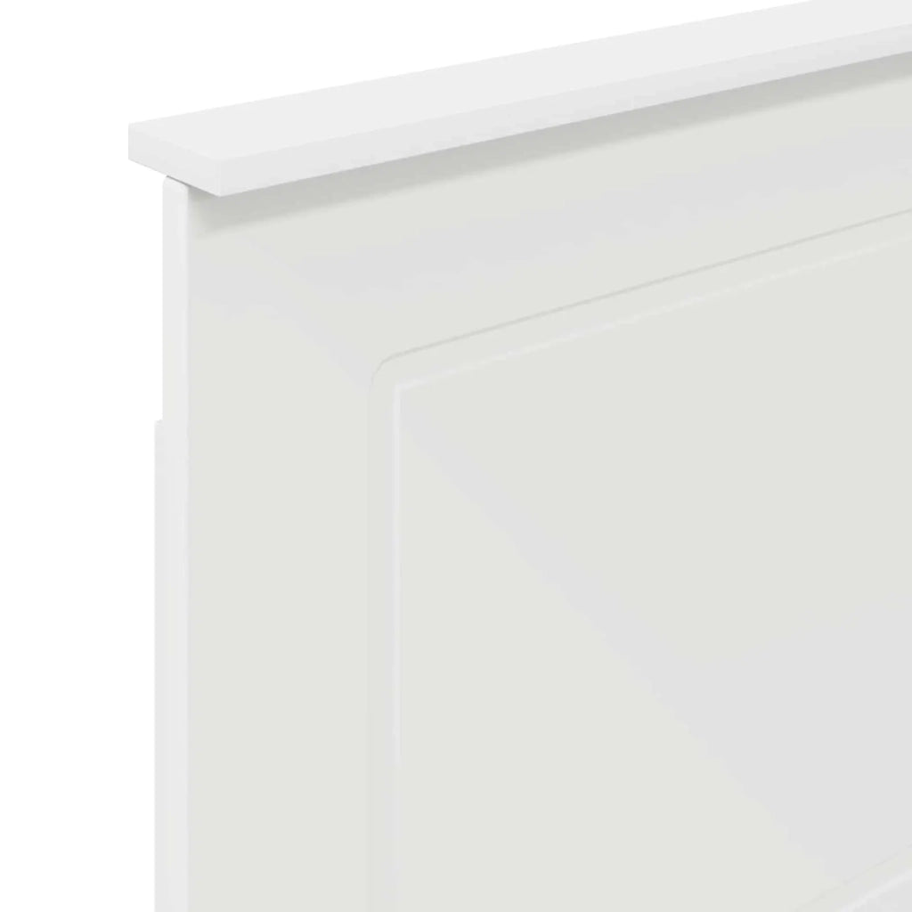 Testiera Bianco 100 cm Legno ingegnerizzato 887703