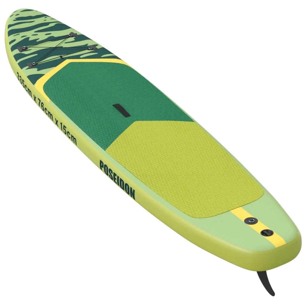 Tavola da Paddle Gonfiabile POSEIDON Verde 335 x 76 x 15 cm PVC 42039119