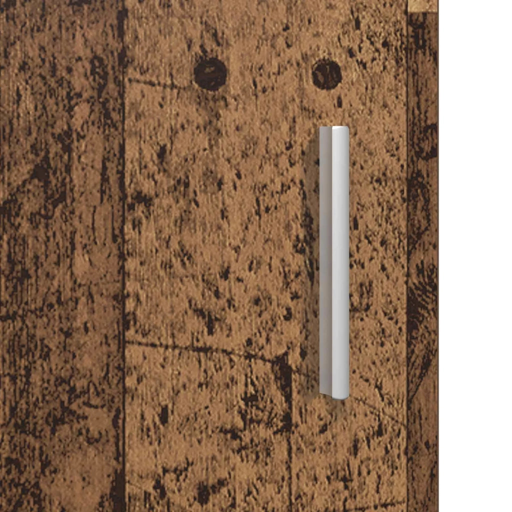 Comodini 2 pz Legno antico 40 x 30 x 60 cm Legno ingegnerizzato 8011024