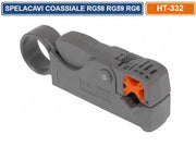 SPELACAVI PER COASSIALE RG58 RG59 RG6