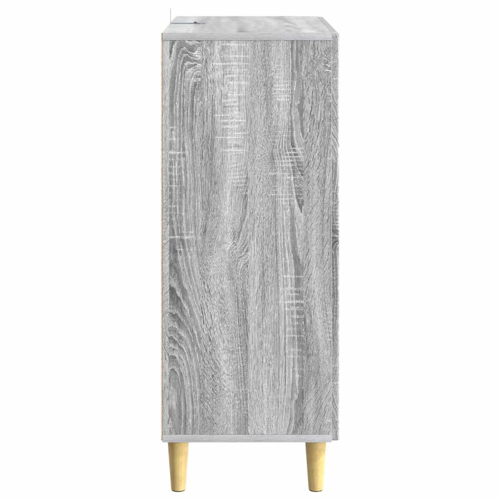 Credenza | Madia | Buffet da pranzo | Armadio da pranzo Sonoma grigio 66 x 34,5 x 90 cm Legno ingegnerizzato
