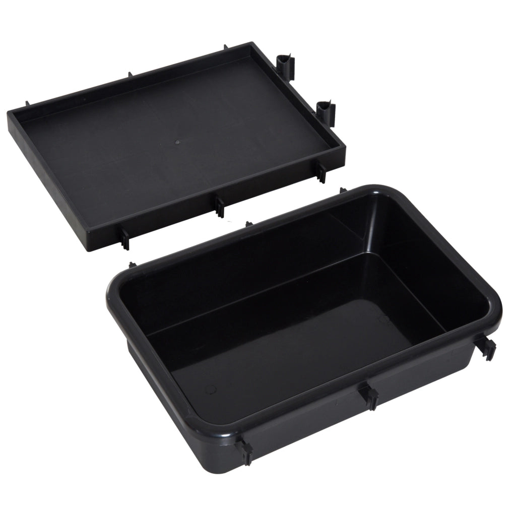 Carrello professionale per pulizie con strizzatore e secchi