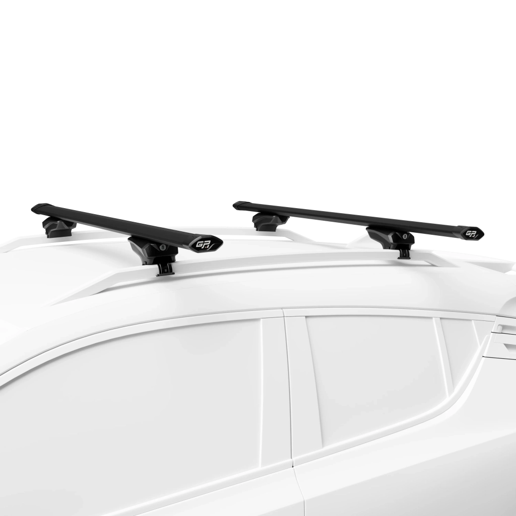 GP-Barre portatutto Balance in alluminio compatibile con Saab 9 al 3 SW (Rails) 5 porte anno 07 al 11