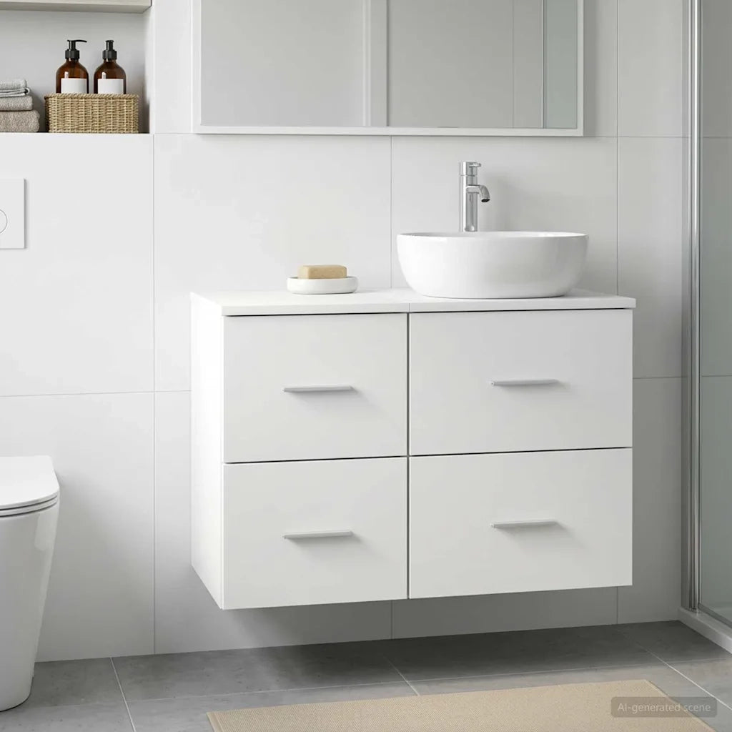 Armadio Bagno In-between Bianco 30 x 35 x 50 cm 890358