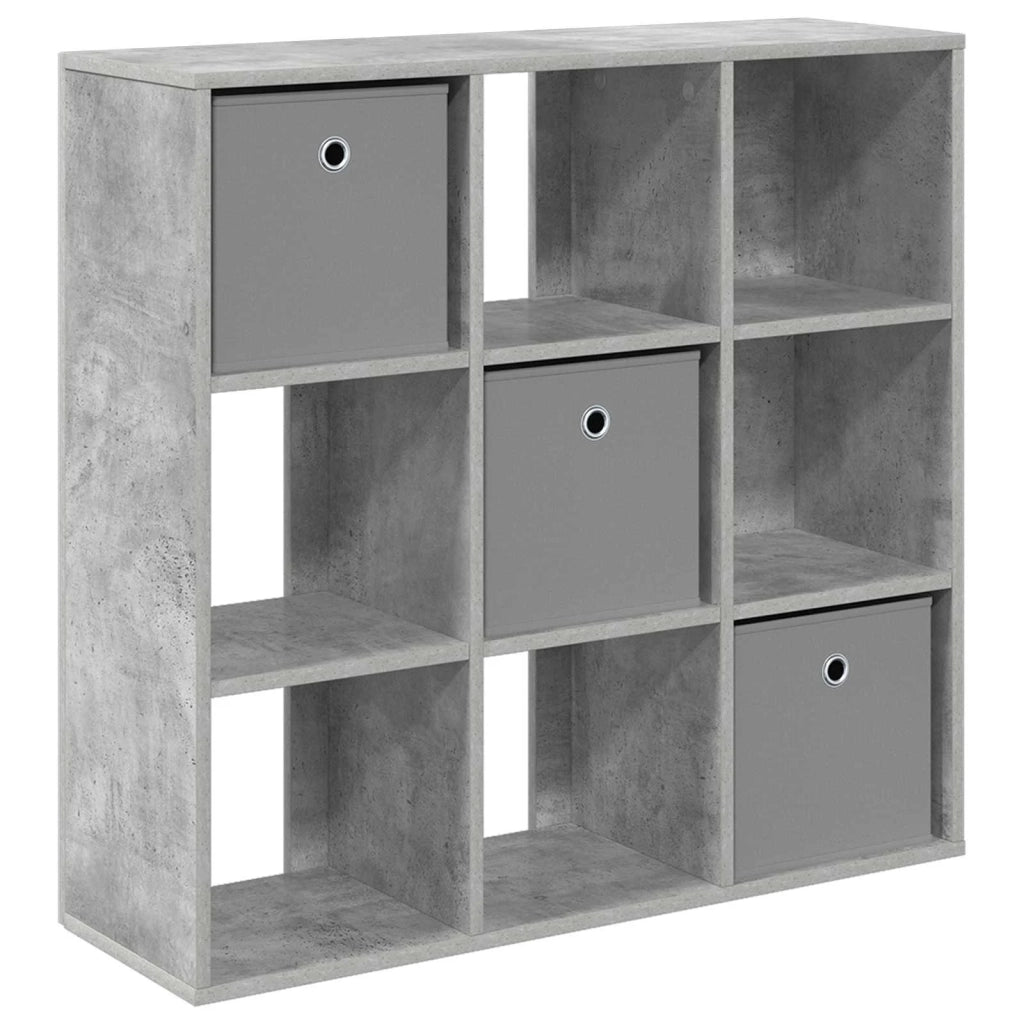 Credenza | Madia | Buffet da pranzo | Armadio da pranzo con cassetto Grigio cemento 88,5 x 29 x 84,5 cm