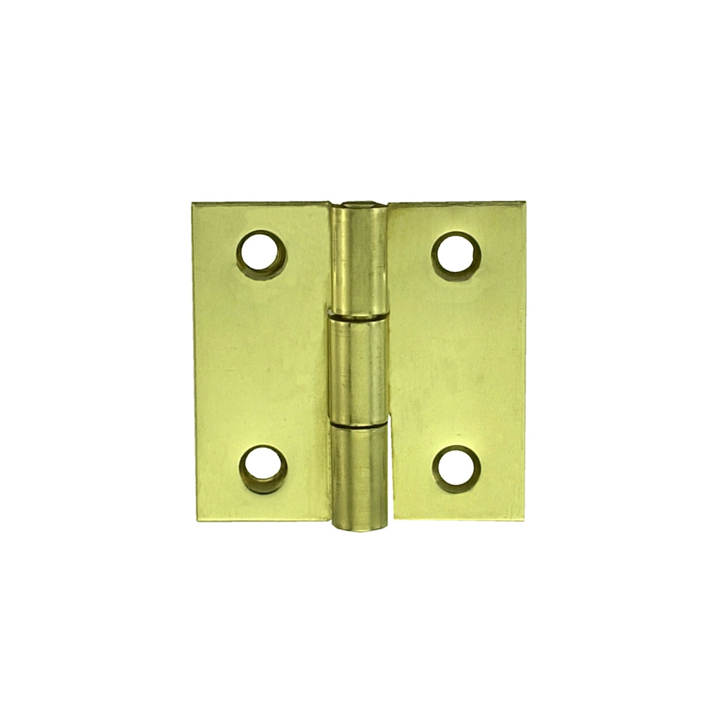 Cerniere quadre 50 x 50 mm. - zincate giallo - 1 pz.
