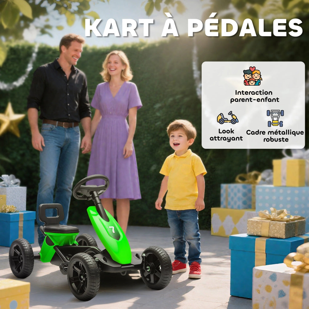 Kart a Pedali per Bambini ¨C Minimal ¨C Verde