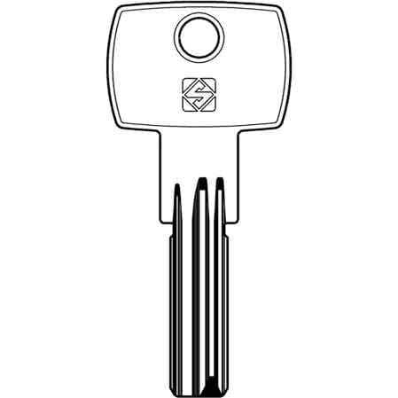 CHIAVE PUNZONATA MO2RP - MOIA - 5 pezzi- SILCA