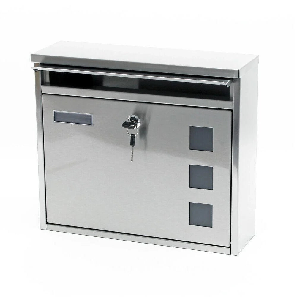 Cassetta postale di design cassetta postale in acciaio inox da parete 16_0000059