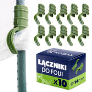 KADAX Łącznik do mocowania folii do stelaża tyczek