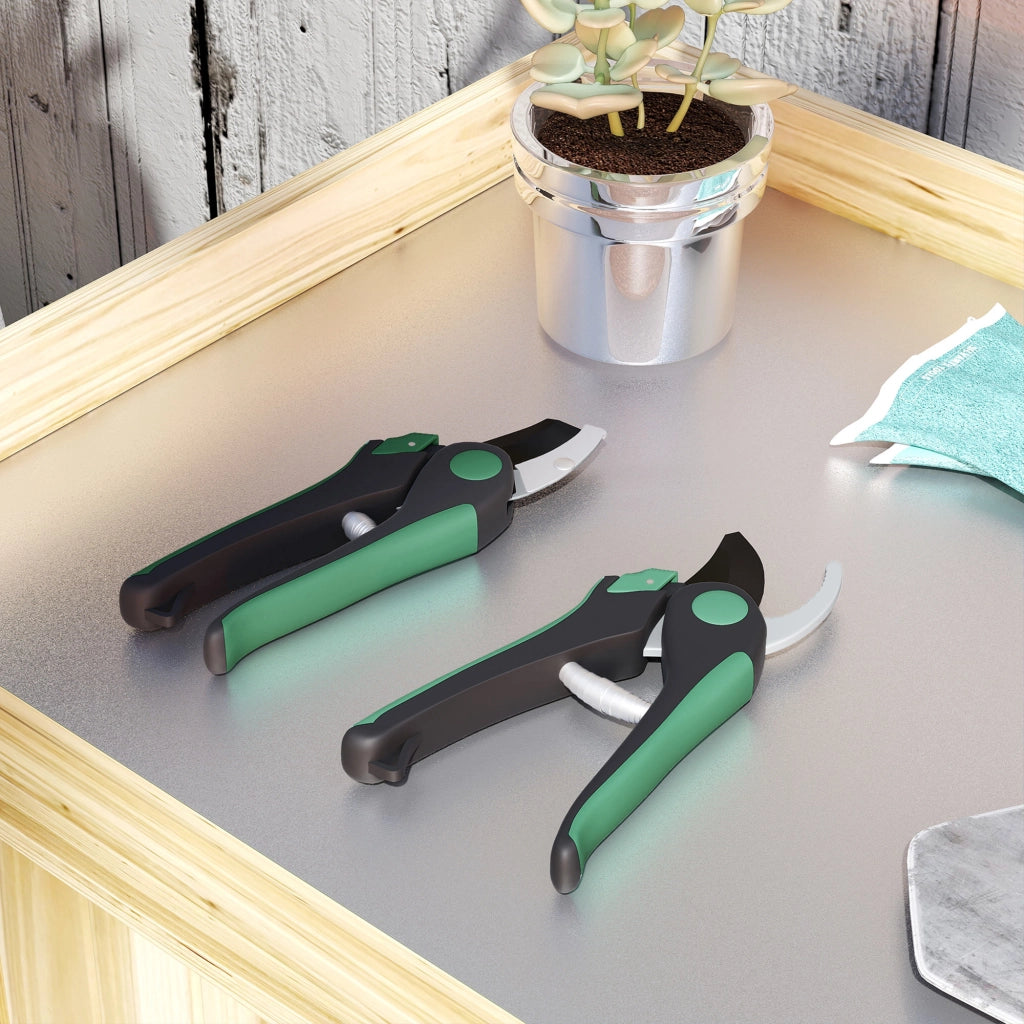 Set Giardinaggio 2 Pezzi ¨C Minimal ¨C Verde e Nero