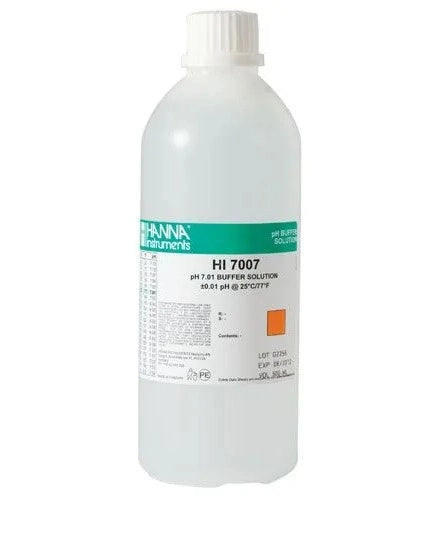 Hanna Instruments HI7007C 500ml - Soluzione di calibrazione pH 7.01 - @ 25°C/77°F