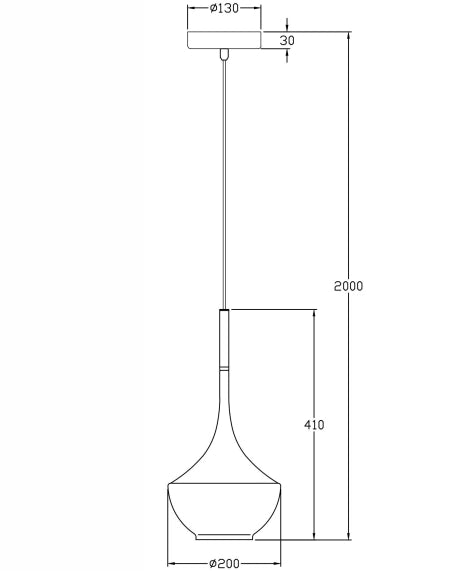 Lampada a Sospensione Apollo in Metallo e Vetro Soffiato Ottone - Design Moderno E27, Struttura Regolabile 2000mm, Ideale per Illuminazione Interni