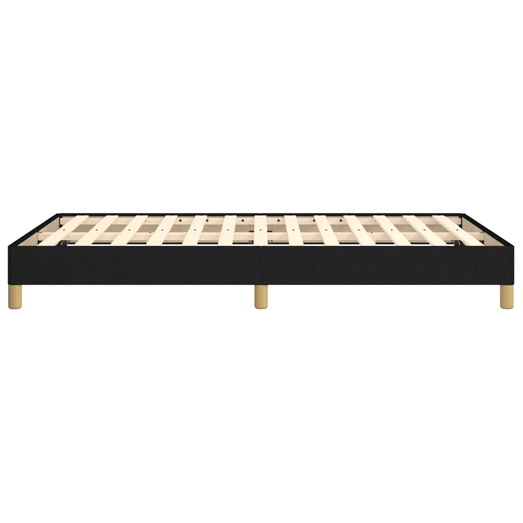 Giroletto senza Materasso-Struttura Letto Nero 120x200 cm Tessuto 501073