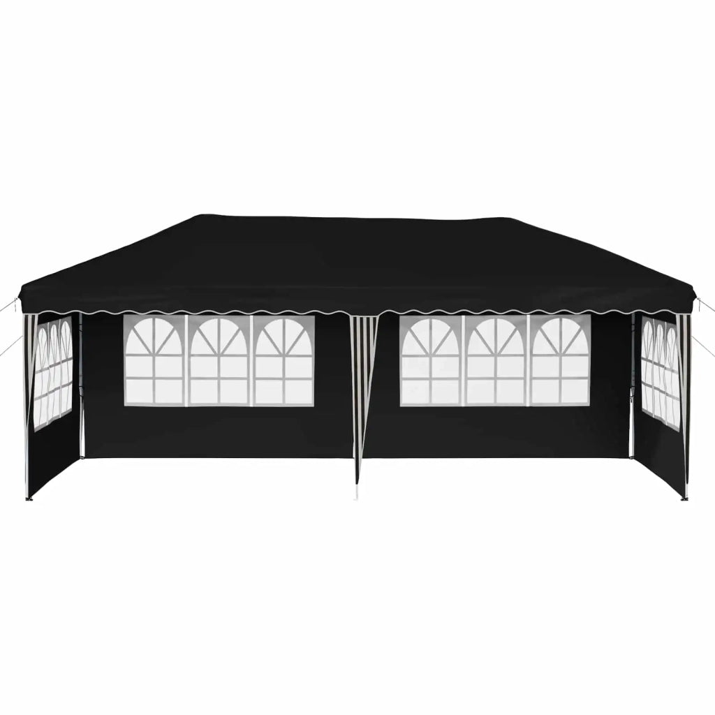 Tenda per feste a pop-up 575 x 289 x 245 cm Nero 42019799