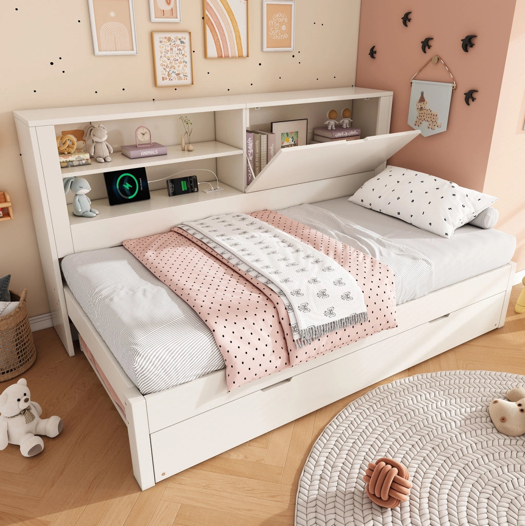 Sofabett con letto estraibile e vano contenitore
