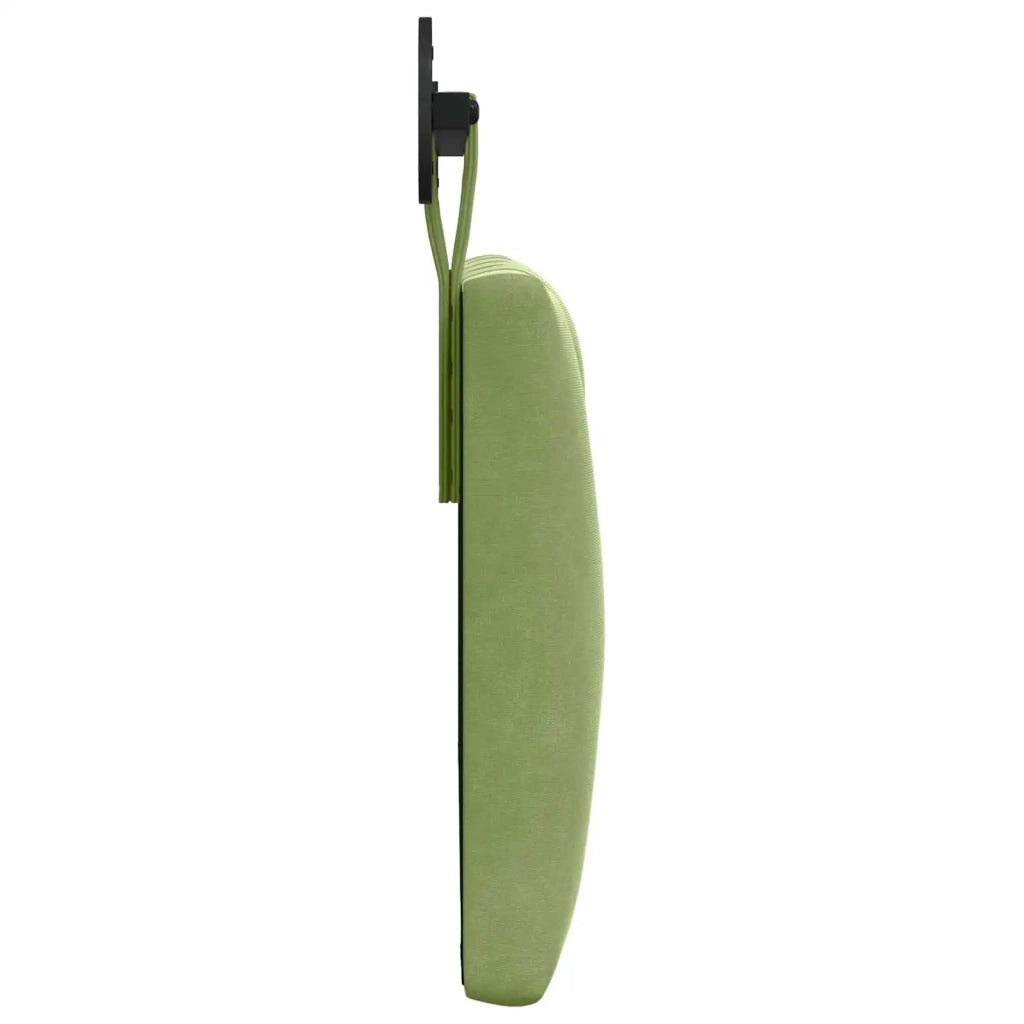 Testiera | Testata sospesa Con luce LED Verde chiaro Velluto