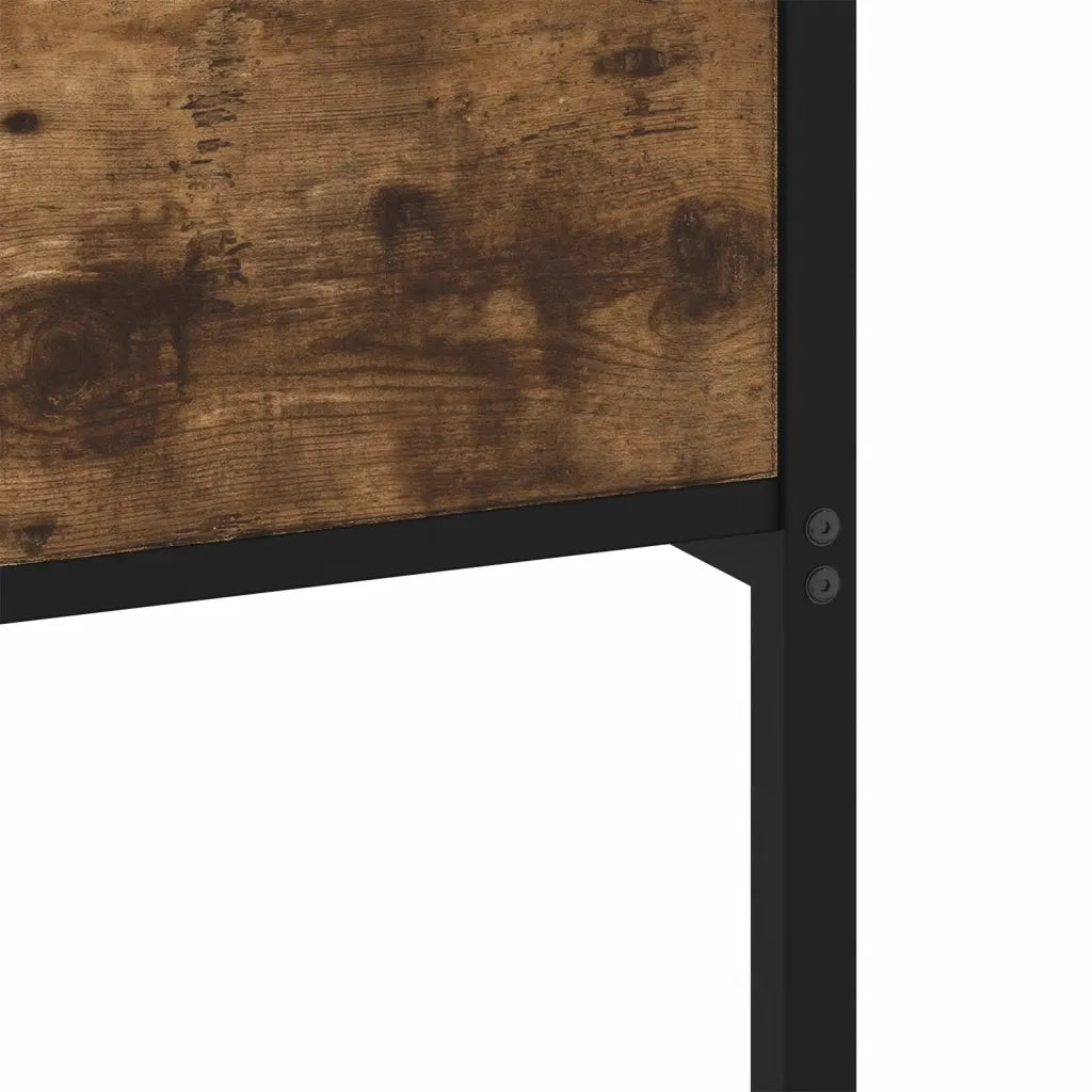 Giroletto senza Materaso in Metallo Rovere Fumo 160x200 cm 3308465