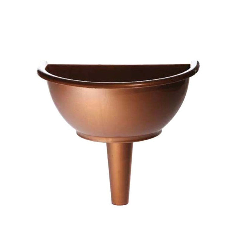 Vaso Loculi Plastica Rame Cm 20 H 25 Erba