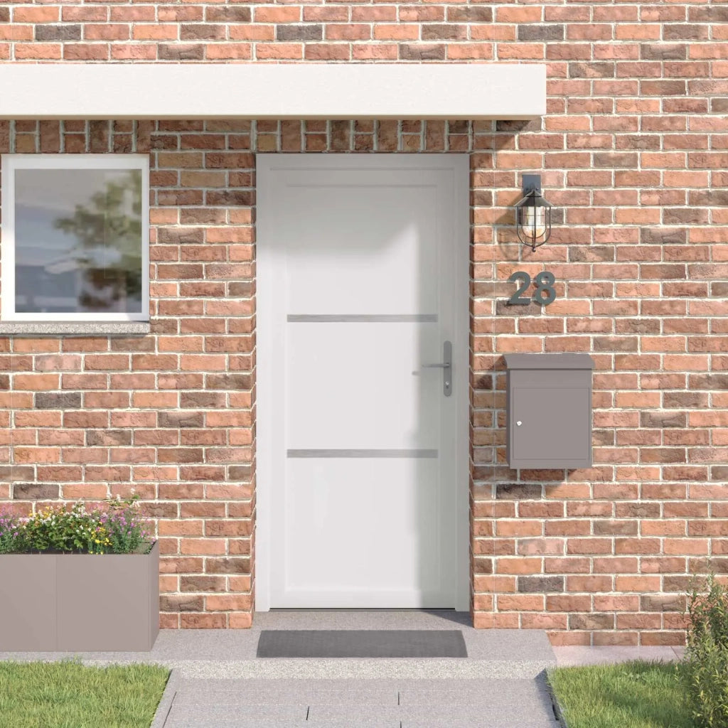 Porta Frontale Bianco 98 x 200 cm PVC 3445732