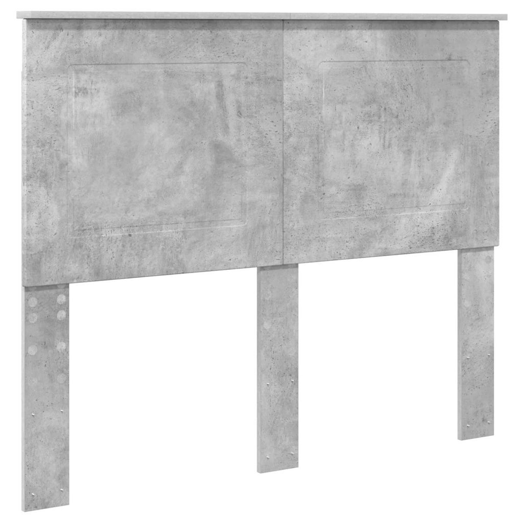 Letto matrimoniale | Letto per adulti | Struttura del letto Calcestruzzo 120 x 200 cm Pino massello