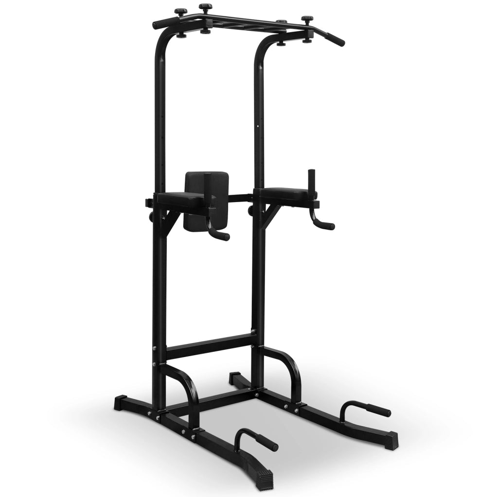 Power Tower multifunzione per esercizi con barra pull-up regolabile in altezza fino a 230 cm, struttura in metallo resistente