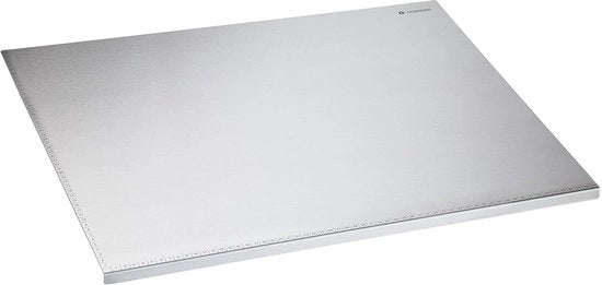 Lavaggio in acciaio inossidabile per cucina 60 x 50 cm con bordo di protezione e schiuma di raccordo