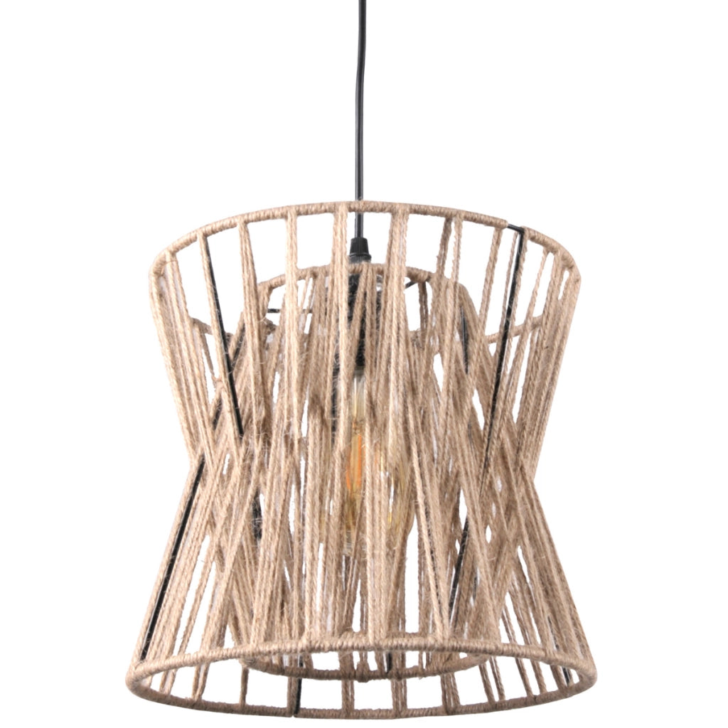 Lampada a sospensione boho VARBERG Polux E27 120cm