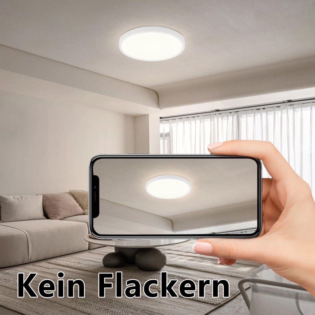 ZMH Lampada da soffitto plafoniera LED 22cm per camera letto