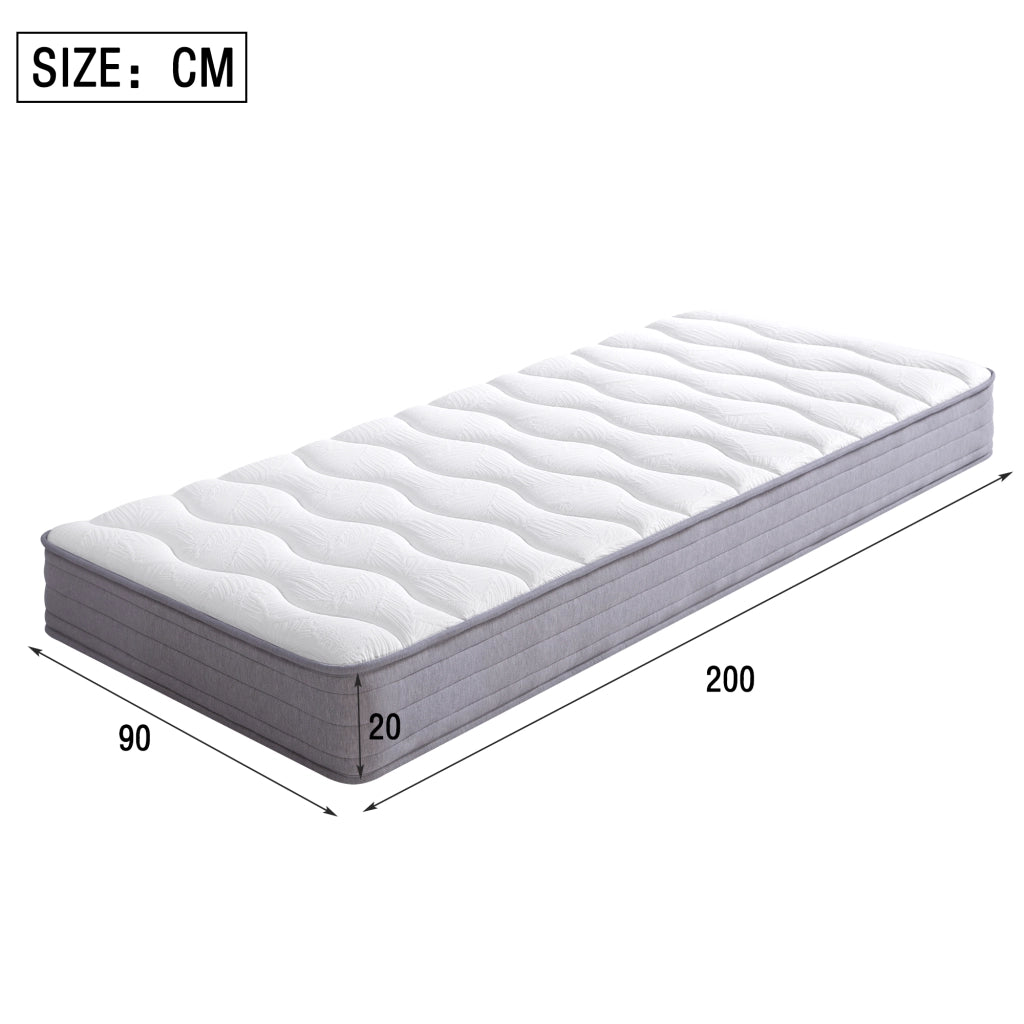 letto imbottito lino beige 90 x 200 cm