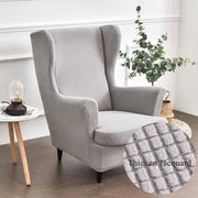 Set di protezioni per mobili - 2 pezzi - grigio - velluto