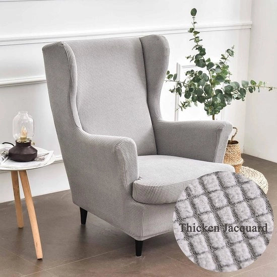 Set di protezioni per mobili - 2 pezzi - grigio - velluto